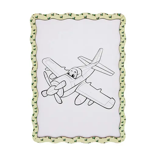 Дитячий набір для розпису по дереву "Літачок" Puz-22953 формат А4 - фото 2