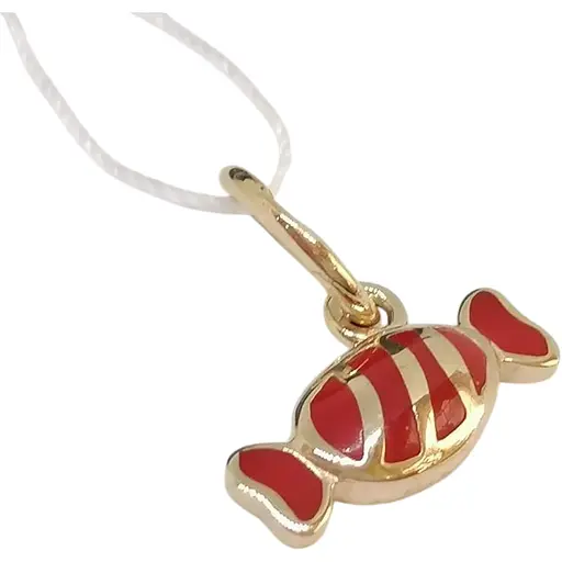 Золота підвіска Tango з емаллю. 130297Е