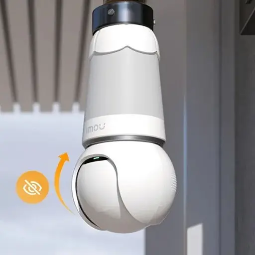 Панорамная беспроводная камера видеонаблюдения IP-камера-лампочка Imou IPC-S6DP-5M0WEB-E27 White - фото 3