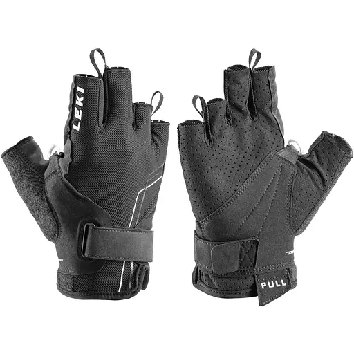 Рукавиці Leki Nordic Breeze Shark Short 10 Чорний/Білий (1052-649 703301 100)