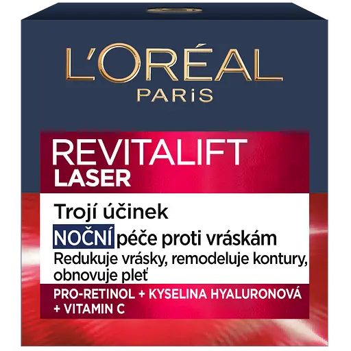 Ночной регенерирующий крем-маска L'oreal Paris Revitalift Лазер х3, 50 мл (A7564500) - фото 2