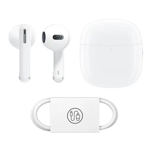 Бездротові навушники Baseus WX5 CN Bowie True Wireless Earphones, BT5.3, 40mAh, 400mAh, ENC, 6.5h, white - фото 5