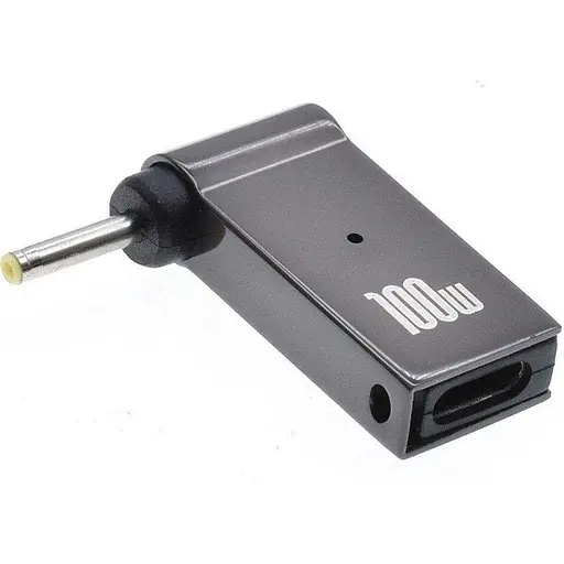 Адаптер для заряджання ноутбуків Type-C-DC 5.5-1.0 100 W