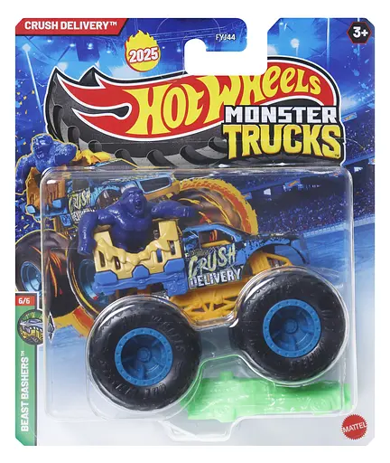 Базовая машинка-внедорожник Hot Wheels Monster Trucks, в ассортименте (FYJ44) - фото 21