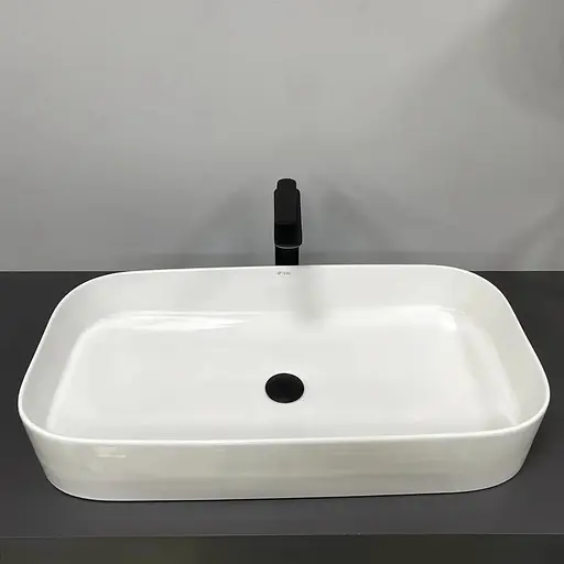 Умивальник VBI Vestone 75 white накладний VBI-017003, Білий - фото 1