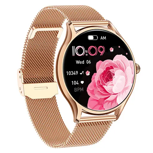 Часы Smart Milano Gold Steel, 2 ремешка - фото 16