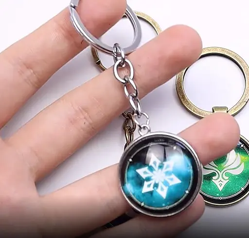 Брелок Геншин Імпакт Genshin Impact Кріо GI MG 4 - фото 3