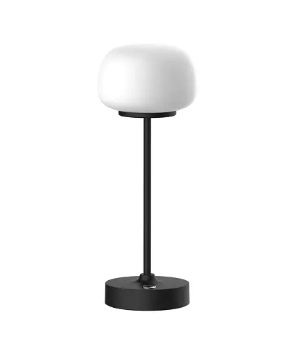 Настольная лампа с аккумулятором Goldlux 329875 Rimini LED 1x1,8W 2700K 150Lm IP20 черная - фото 1