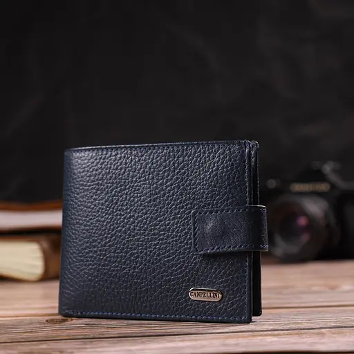 Мужской кожаный кошелек Canpellini 11.7х9.2х2 см acs0025613 - фото 6