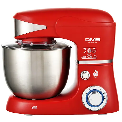 Тістоміс міксер планетарний DMS КМ-1500 Red 1500 Вт - фото 1