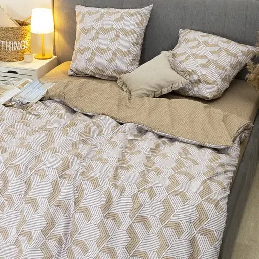 Комплект постільної білизни Viluta полуторний ранфорс 24270 100% бавовна - фото 2