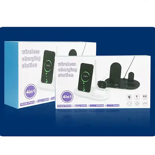 БЗП + слот для Apple Pencil J887 4in1 Black - фото 4