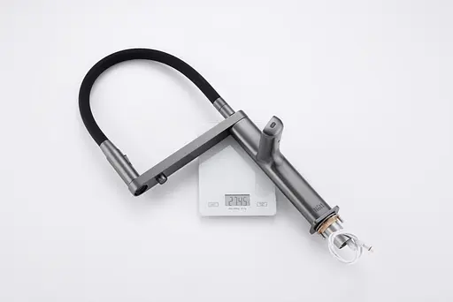 Cмеситель для кухни сенсорный на две воды графитовый Nett AG-43 Графит - фото 7