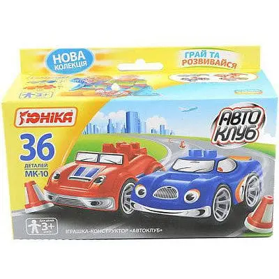 Конструктор МК-10 Автоклуб Юніка 71184 36 деталей - фото 1