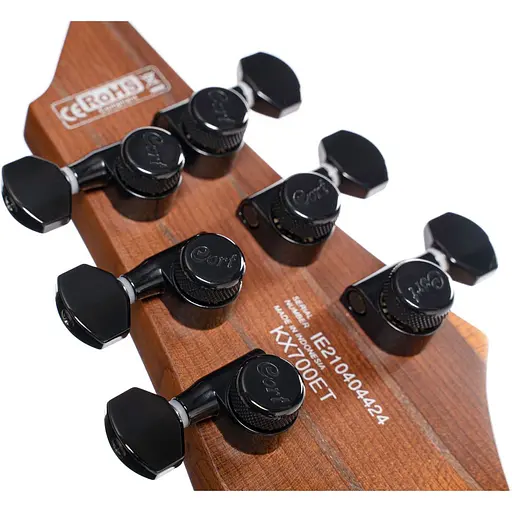 Електрогітара Cort KX700 EverTune Open Pore Black [130701] - фото 7