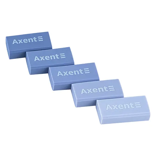 Набор ластиков Axent Gradient в пластиковом боксе 5 шт. ассорти (1199-A) - фото 3