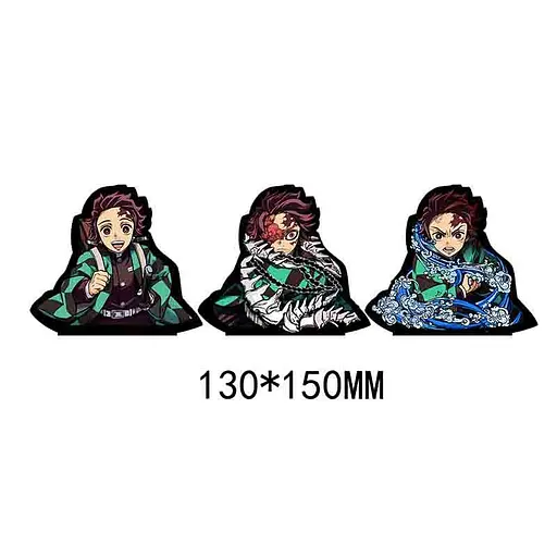 Голографічна наліпка Клинок, що розсікає демонів Танджиро Камадо Demon Slayer Tanjiro Kamado - фото 1