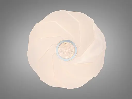 LED люстра Romin 34 Вт біла хром до 6 м² без пульта - фото 4