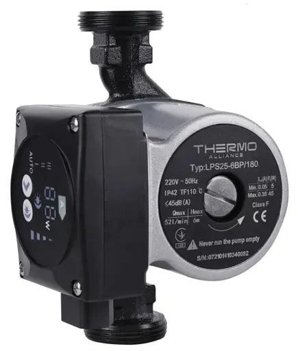 Циркуляционный насос Thermo Alliance LPS-А 25/60/180 энергосберегающий LPSA2560180 - фото 1