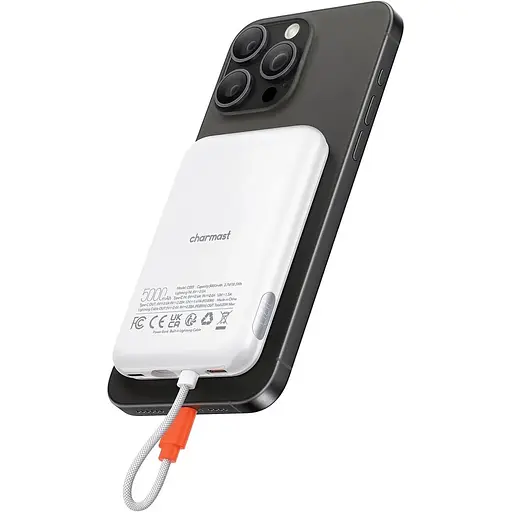 Портативное зарядное устройство Charmast Slim емкостью 5000 мА·ч с функцией быстрой зарядки