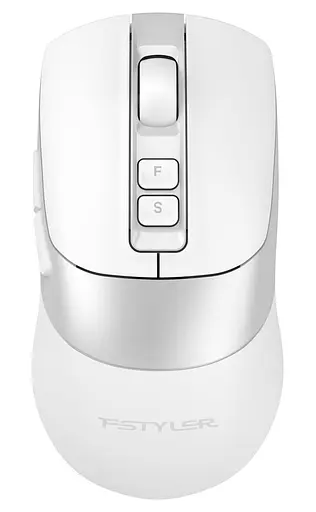 Миша A4Tech Fstyler FB50C Plus (White) (FB50C Plus (White)) - фото 1