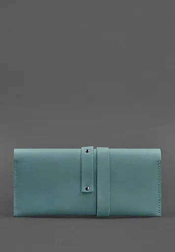 Кожаный женский тревел-кейс Voyager 1.0 бирюзовый - фото 4