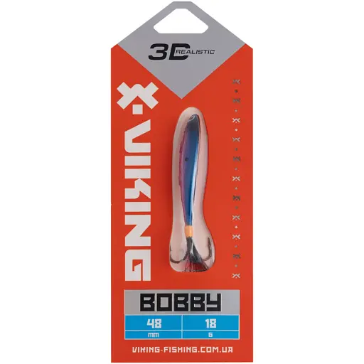 Бокоплав Viking Fishing Bobby 48mm 18.0g #01 Blue Glam - фото 2