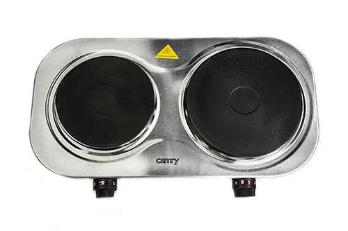 Плита двухканфорная электрическая Camry CR 6511, 2500вт - фото 4