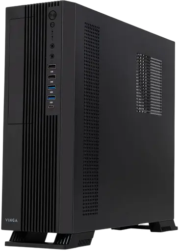 Корпус Vinga CS321B 400W Black - фото 1