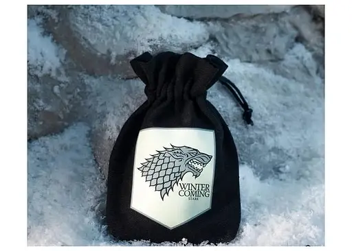 Мішечок для кубиків Q-Workshop Game of Thrones. Stark Dice Pouch (GOT/POU/00190166/2025/1/S) - фото 2