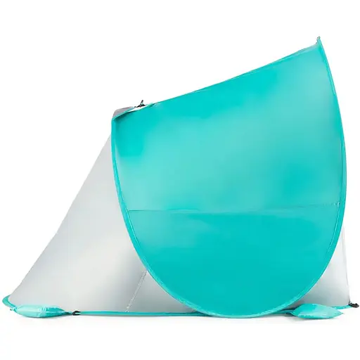 Саморазворачивающаяся палатка-тент Outtec с молнией бирюзовый - фото 5