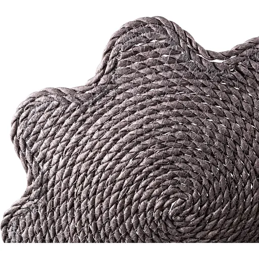 Коврик для сервировки стола Yiwu Rattan 38 см серый HP-35-1G - фото 2