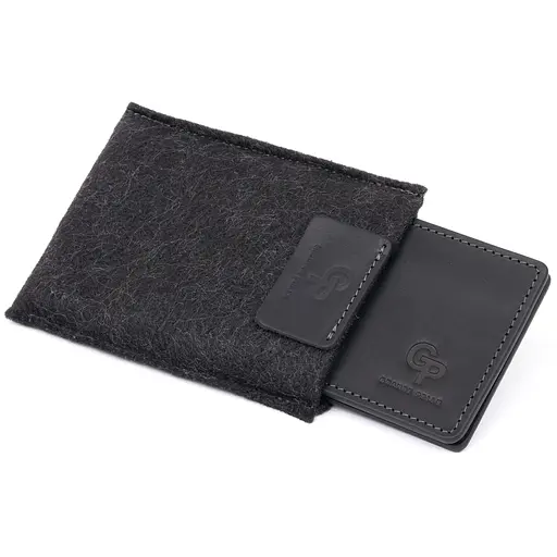 Кожаный портмоне Grande Pelle 12х8х0.5 см acs0014764 - фото 5