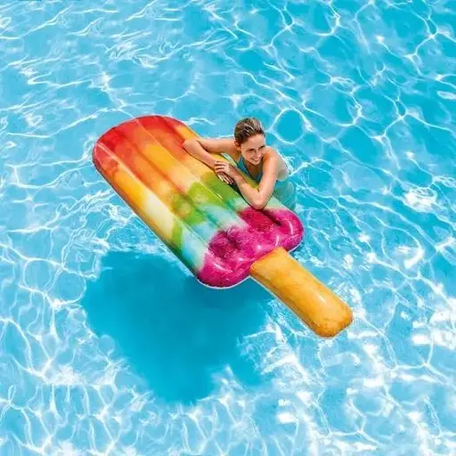 Надувний плотик Intex 58766 фруктове морозиво. Розміром 191x76 см - фото 3