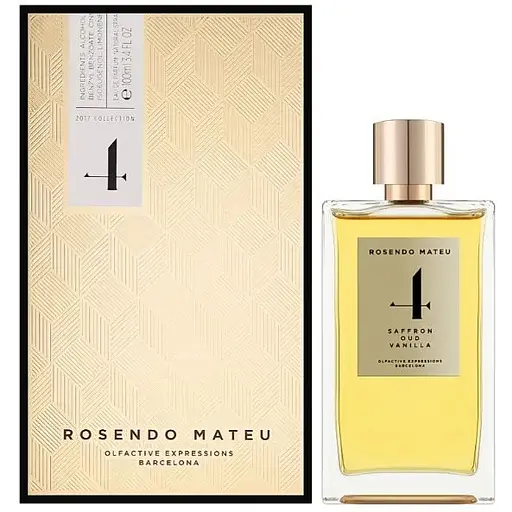 Парфюмерная вода Rosendo Mateu Olfactive Expressions No.4 Saffron, Oud, Vanilla 100 мл - фото 1