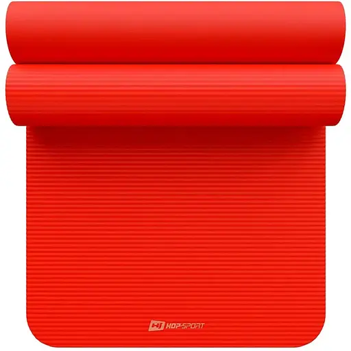 Коврик для йоги Hop-Sport HS-NB016GM NBR 1,5см красный