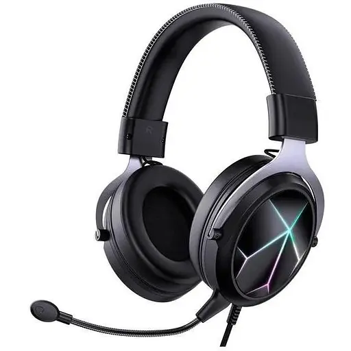 Проводная игровая гарнитура Onikuma Gaming with LED X10 Pro, USB, 3.5mm, 2.1m, black