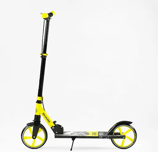 Складний дитячий двоколісний самокат Best Scooter SH25048 Shark - фото 4