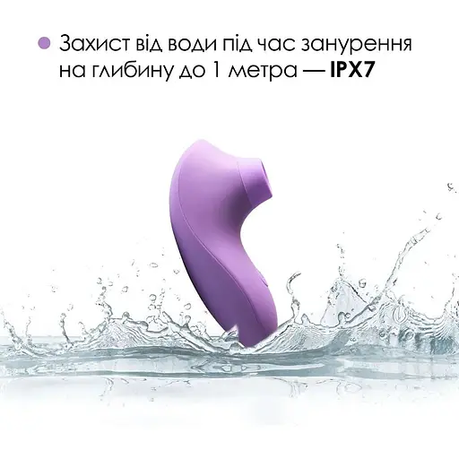 Вакуумний стимулятор Svakom Pulse Lite Neo Lavender - фото 5