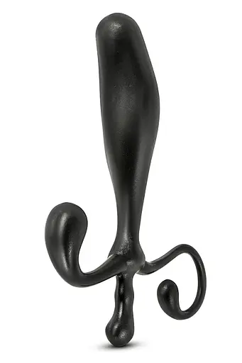 Стимулятор простати Anal Adventures Prostate Stimulator, 12.7 см чорний - фото 3