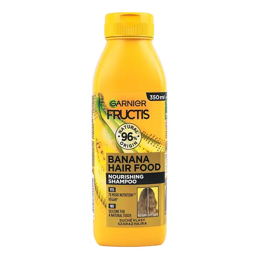 Шампунь Garnier Fructis Hair Food Banana для дуже сухого волосся 350 мл - фото 2