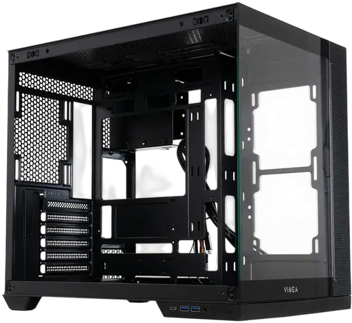 Корпус Vinga Request Black - фото 3
