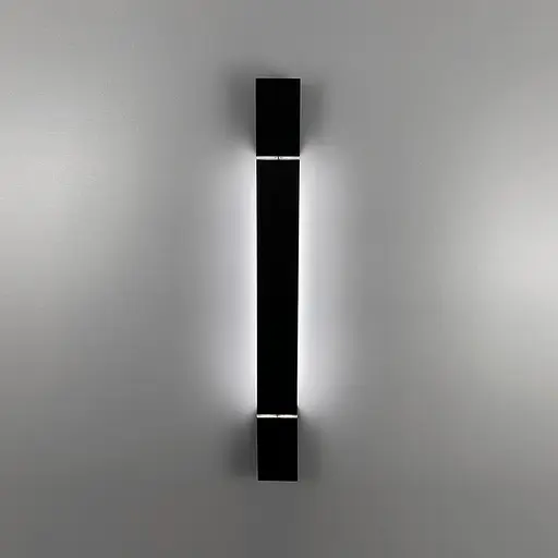 Бра Line F лінійні в чорному кольорі у трьох розмірах довжина 49 см - фото 2