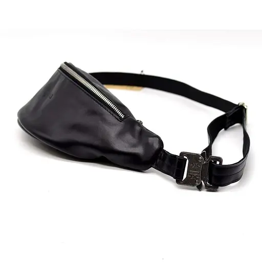 Чоловіча шкіряна сумка на пояс TARWA 33х11.5х8 см sum0025969 - фото 2