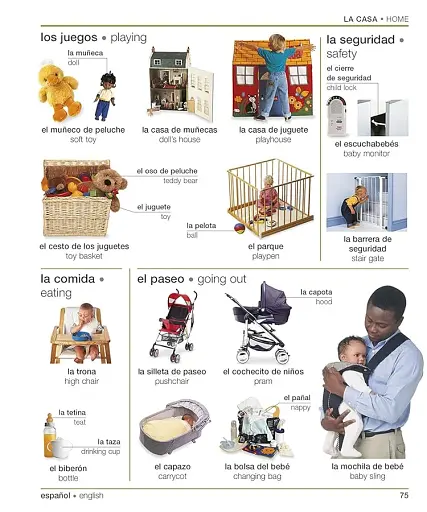 Spanish-English Visual Bilingual Dictionary with Free Audio APP - фото 4