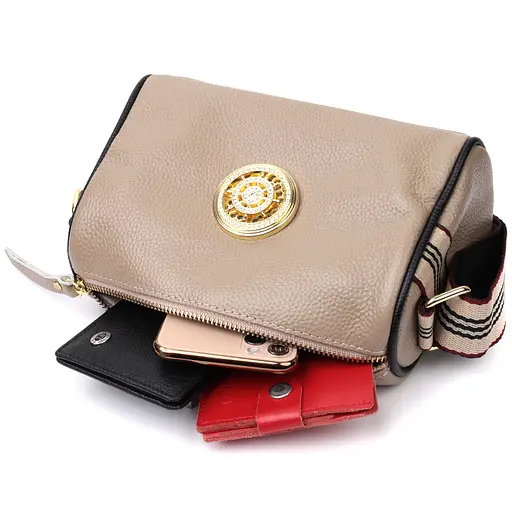 Сумка Vintage из натуральной кожи 21.5х14х9.5 см sum0029024 - фото 8