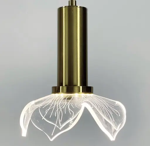 Підвісні світильники у вигляді квітів з пелюстками | Арт. D 7003 | Line F - фото 8