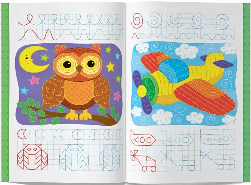 Перші багаторазові прописи. Пальчиковий тренажер. Навчаємося писати правильно - фото 5