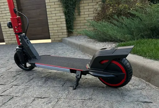 Детский электросамокат GIANT ES2 LED Max красный с LED-подсветкой (модель 2025 года) - фото 11