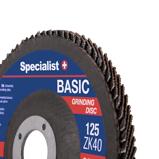 Диск шлифовальный лепестковый Specialist+ Basic 125 ZK60 (250-51206) - фото 3